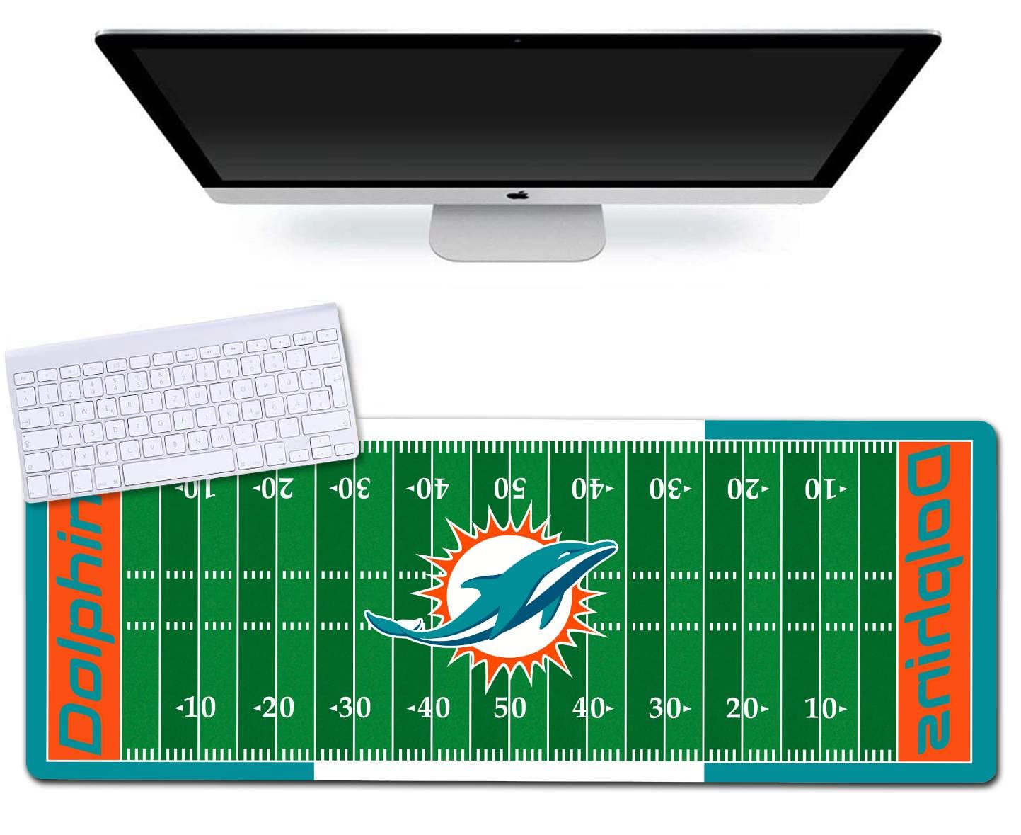 Large Gaming Mouse Pad, Mousepad with Non-Slip Rubber Base for Laptop Computer Desktop