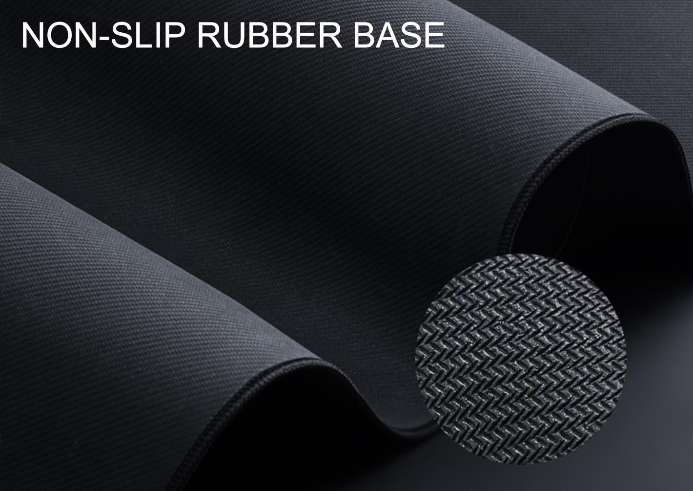 Large Mouse Pad, XXL Extended Computer Keyboard Mouse Mat with Stitched Edges, 31.5" x 15.7"