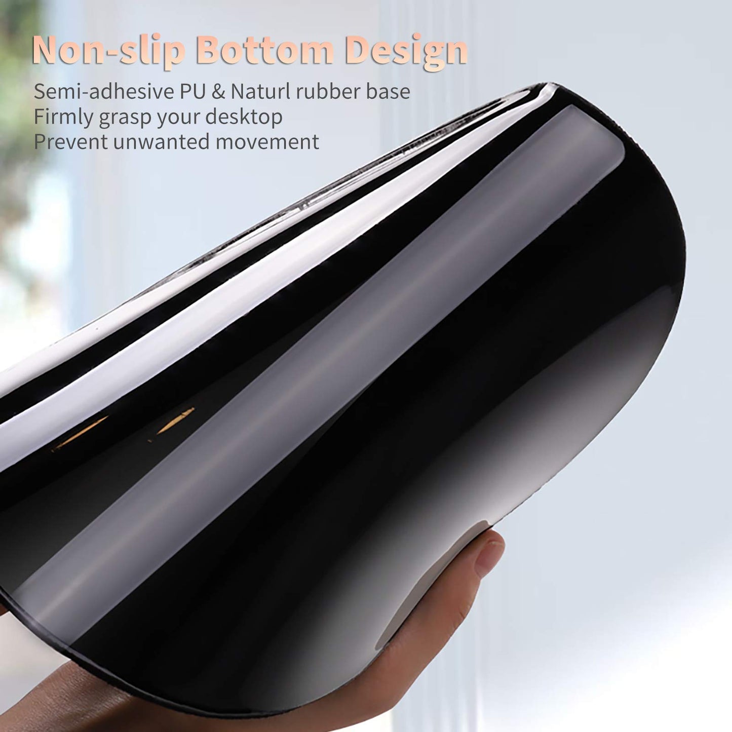 Ergonomic Mouse Pad with Wrist Support Gel Mouse Pad with Wrist Rest, Comfortable Computer Mouse