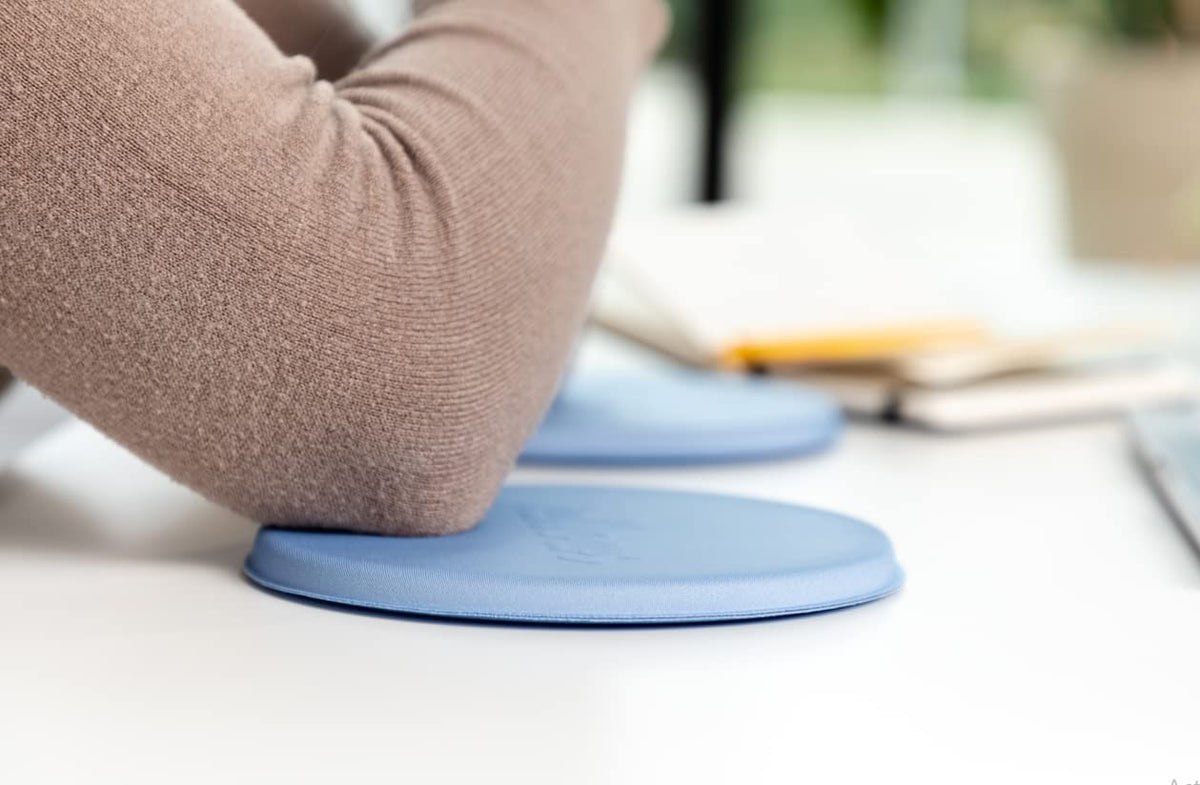 Jelbows Ergonomic Fabric Wrist Rest Set for Arms & Elbows, Comfort for Office & Gaming, Wrist and