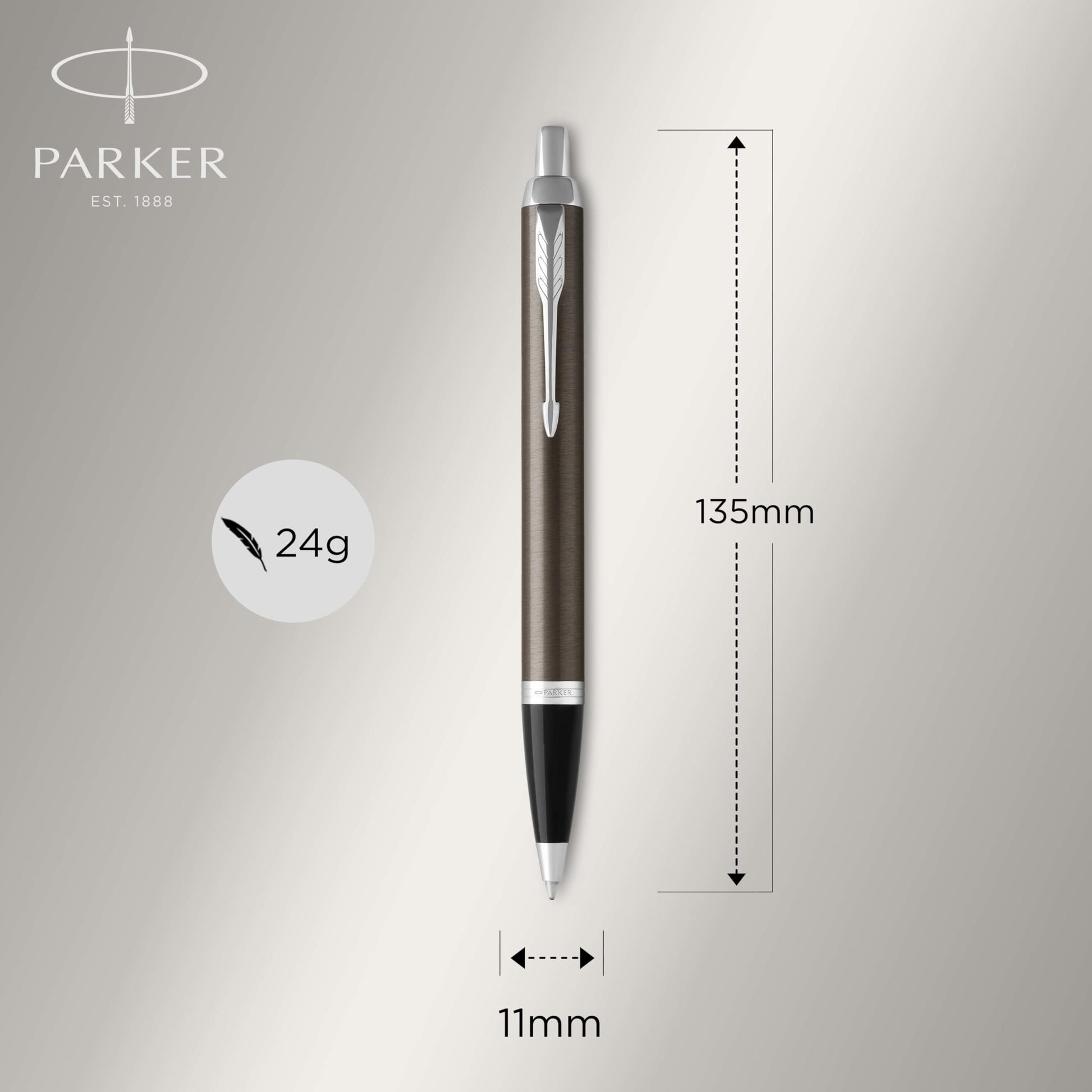 Parker IM Medium Hardness tip Pen, multicolor