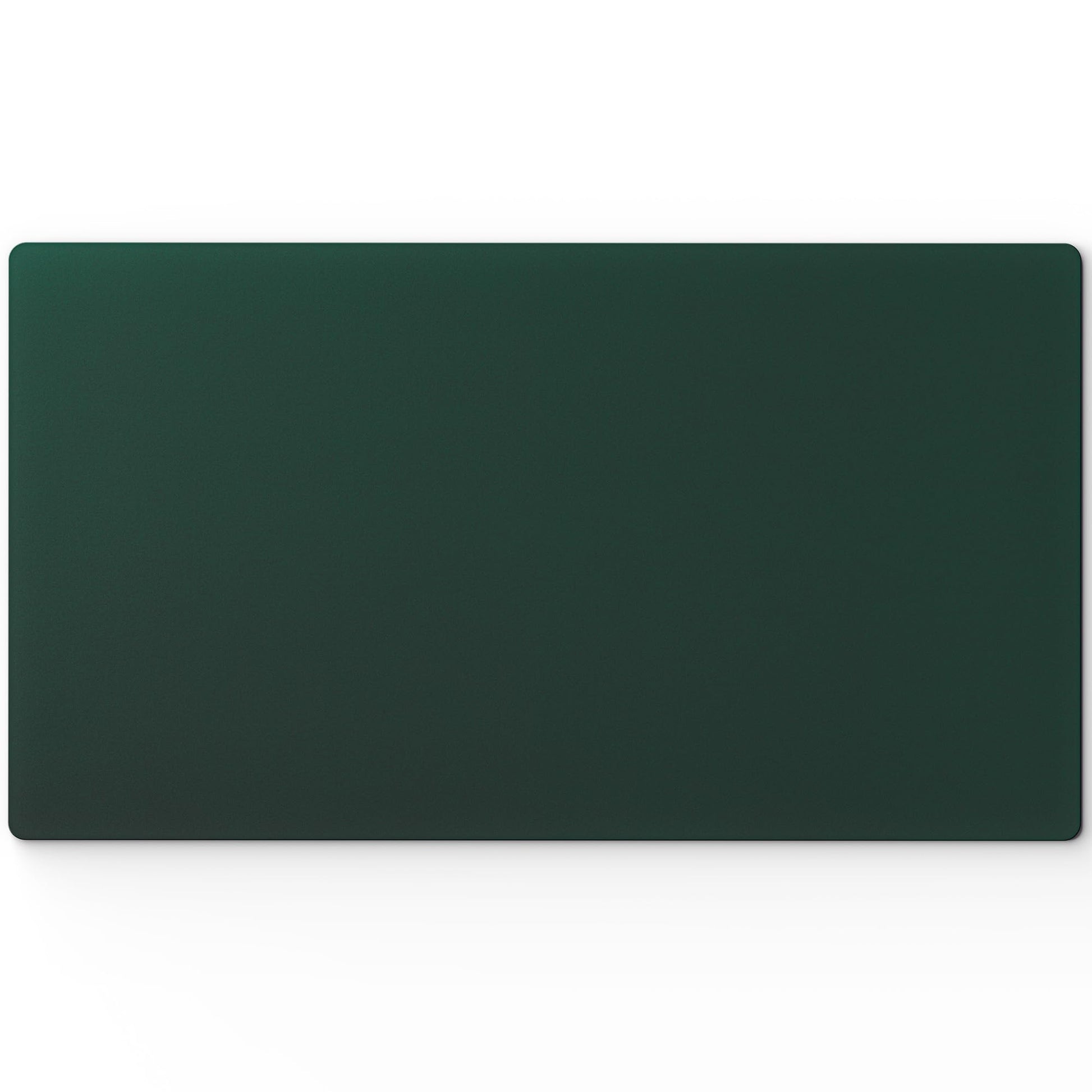 Nekmit Leather Desk Blotter Pad 36 x 20 Inches, Flat, Non-Slip, Waterproof, Green