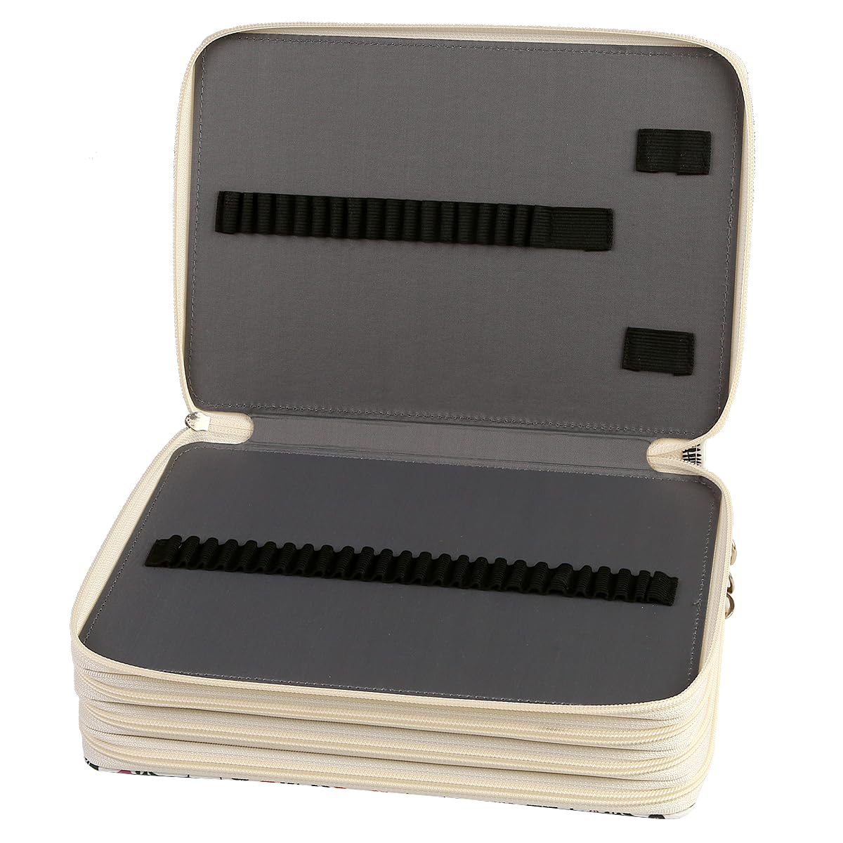 Lbxgap 200 Slots Colored Pencil Case Organizer, 4 Layer Bag