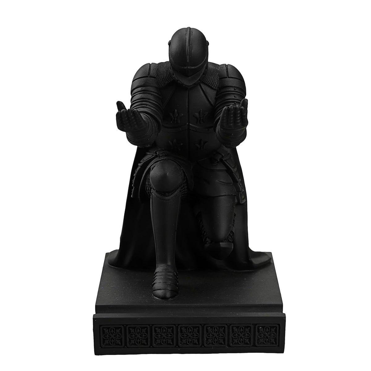 Windbreaker Soldier Knight Pen Holder Personalized Desk Accessory Black