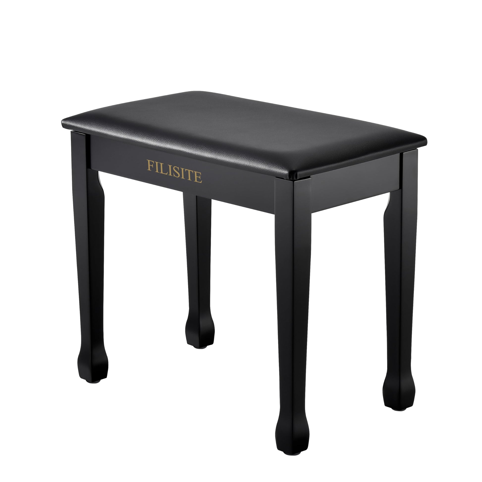FILISITE Piano Bench with Waterproof Padded Cushion, Makeup Stools for Vanity, Bench for Living
