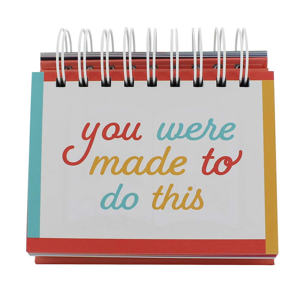 Ginger Fox Relax Make Time 365 Days Of Positive Affirmations Desk Pad Includes Optimistic Thinking