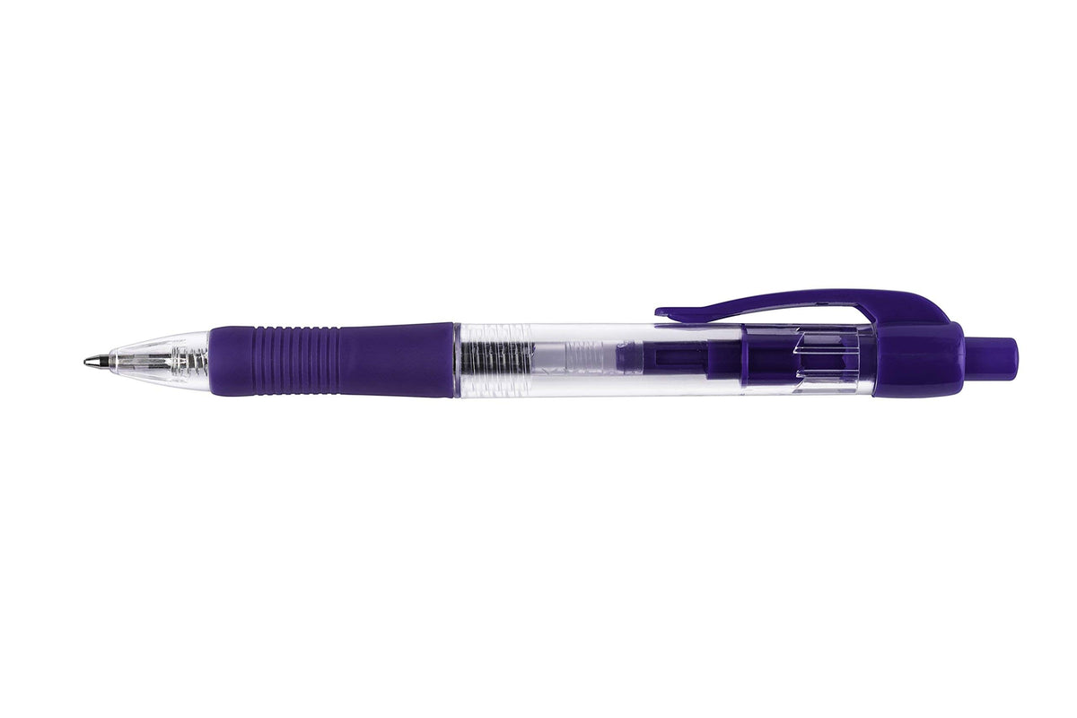 Q-Connect Retractable Ballpoint Pen Medium Blue (Pack of 10) KF00268