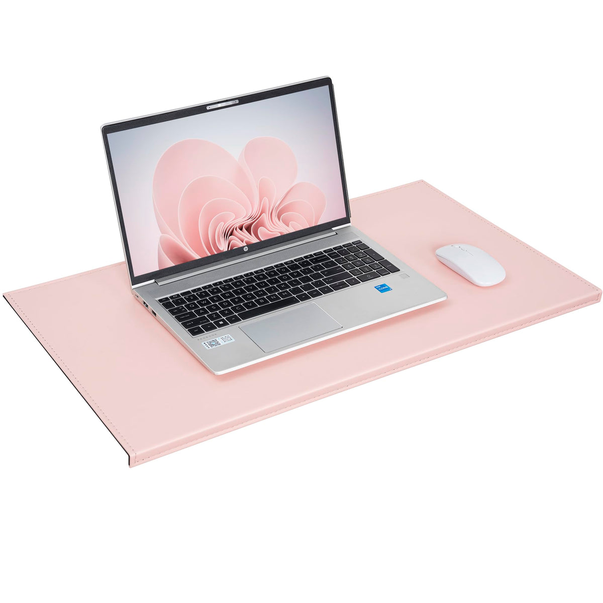 AKOZLIN 27.55”x 15.8" Soft PU Leather Surface Office Desk Mouse Mat Anti-Push Pad with Full Grip