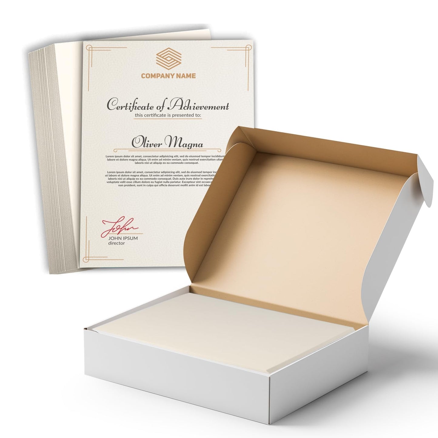 Hamilco Cream 80lb Cover Heavy 4x6 Index Cards & Recipe Cards (100PK)