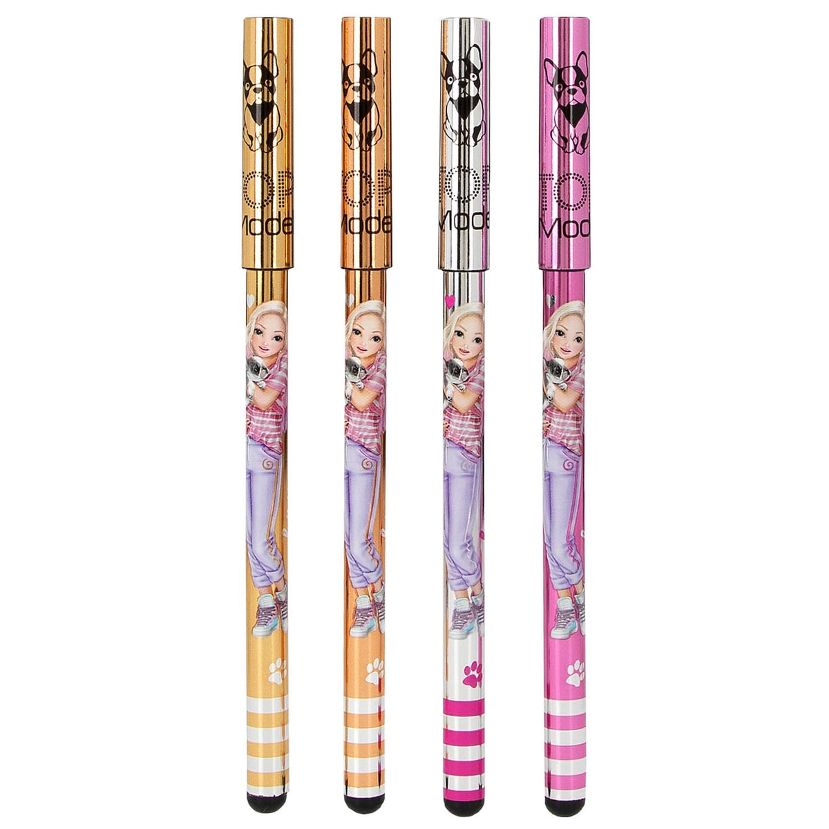 Depesche 12744 TOPModel Glitter Gel Pens Metallic Set