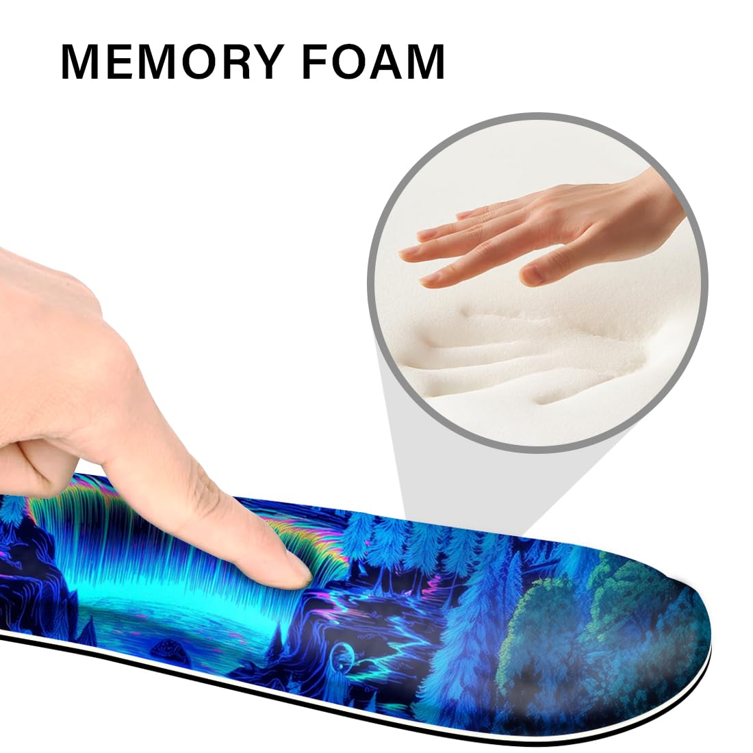 Desk Pad and Keyboard Wrist Rest, Large Mouse Pad + Keyboard Pad+Mouse Wrist Support, Non-Slip Desk