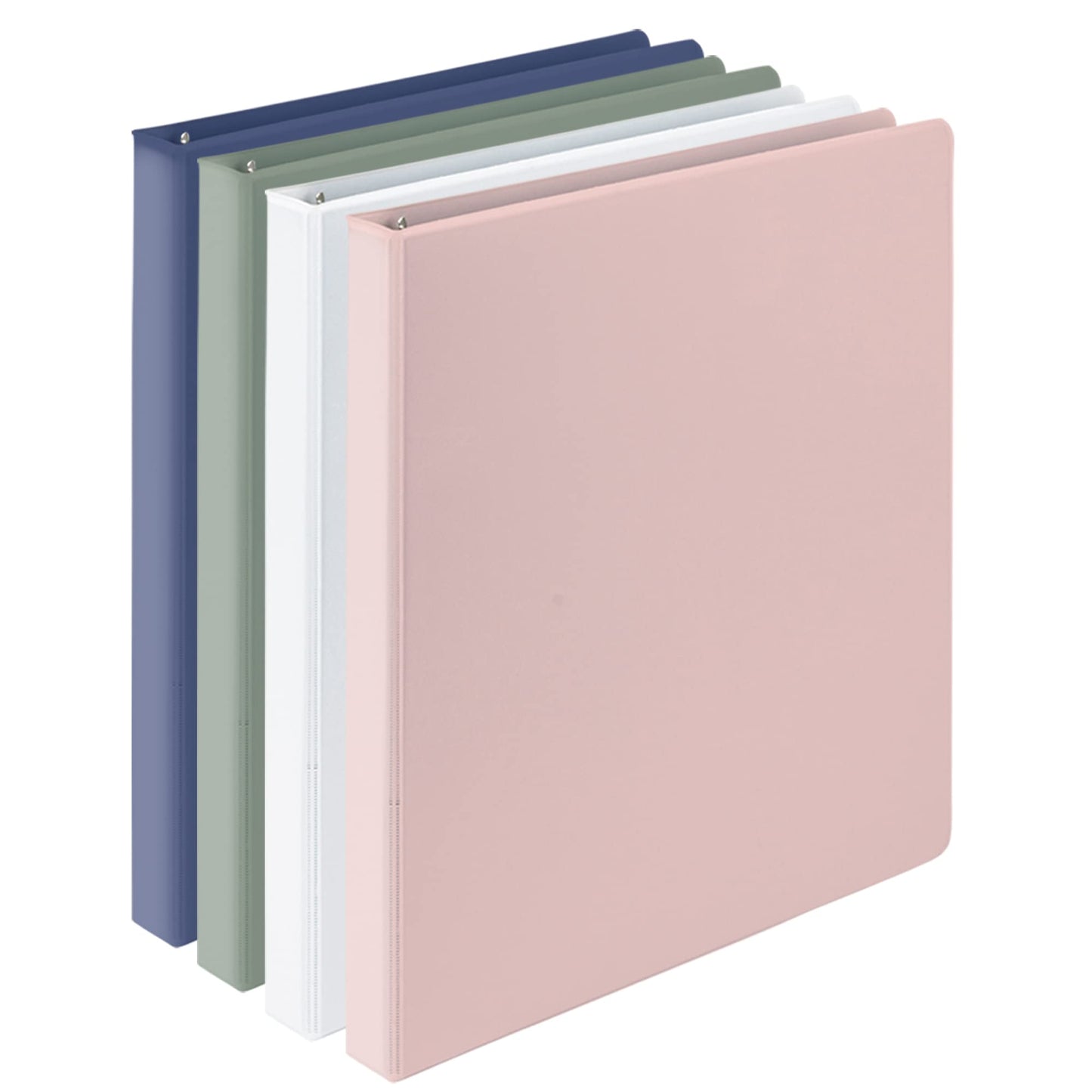 Samsill Plant-Based 0.5 Inch Durable D-Ring, View Binder, Eco-Friendly, USDA Certified Biobased, 4