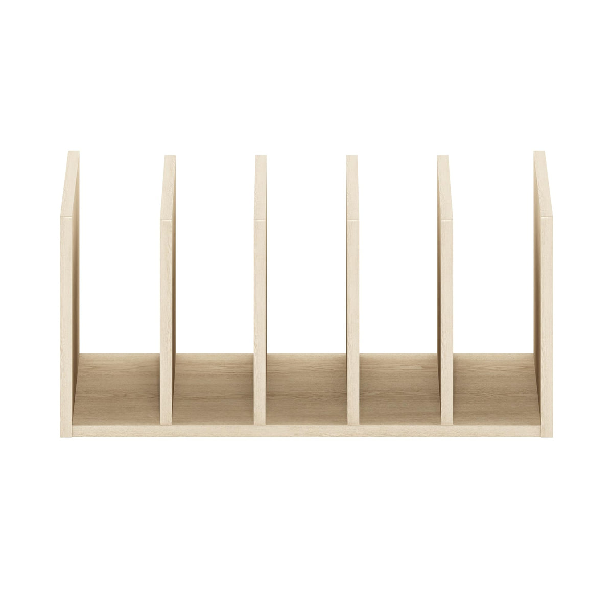 Furinno HERMITE Desk File Folder Organizers, 5-Space Vertical Desktop Office Organization Racks