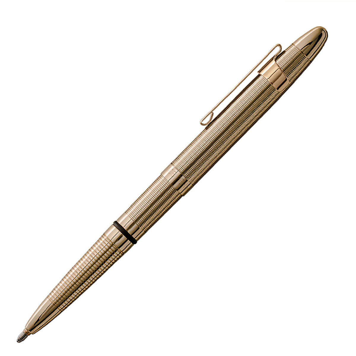 Fisher Space Pen Lacquered Brass Pressurized Ballpoint Bullet Pen, Gift Box
