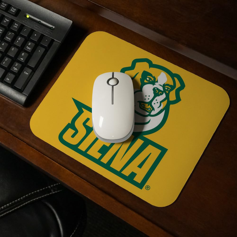 Siena College Primary Logo Low Profile Thin Mouse Pad Mousepad