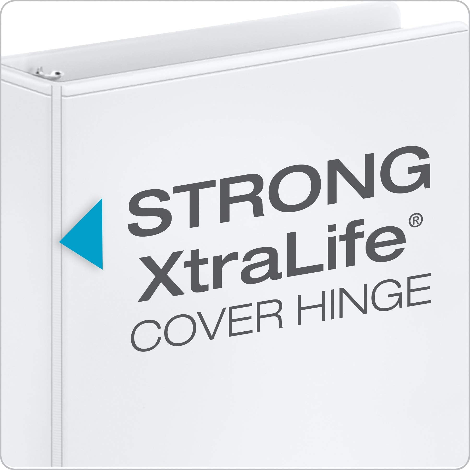 Cardinal Economy 3-Ring Binders, 1", Slant-D Rings, Holds 240 Sheets, ClearVue Presentation View