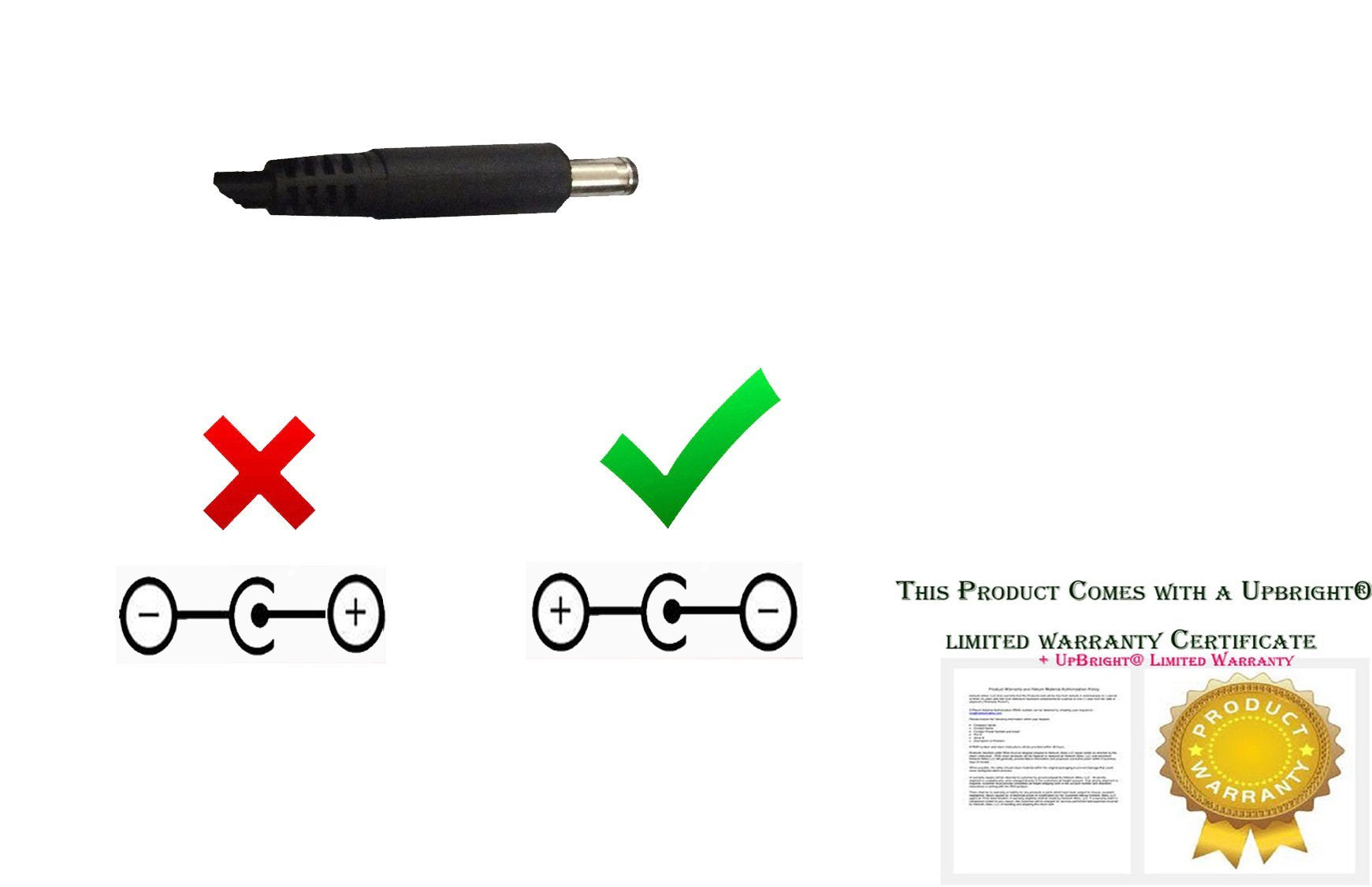 UpBright 9V AC/DC Adapter Compatible with RadioShack MD-981 MD-992 MD-1210 MD-1121 MD-1200 MD-1600