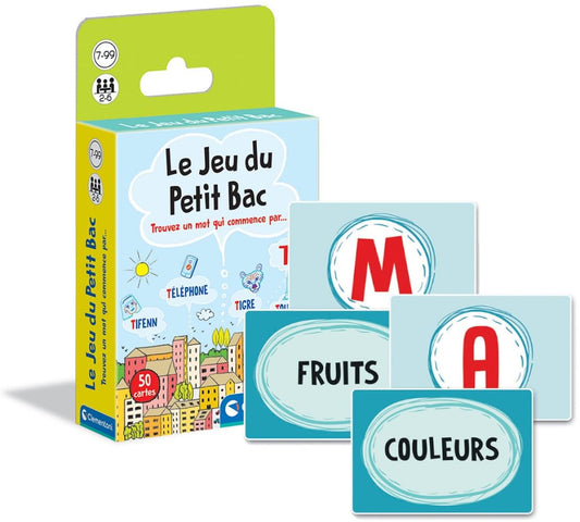 Clementoni Small Children's Card Tray - Educational Game - Made in Italy - Ages 7 and Above, 52540