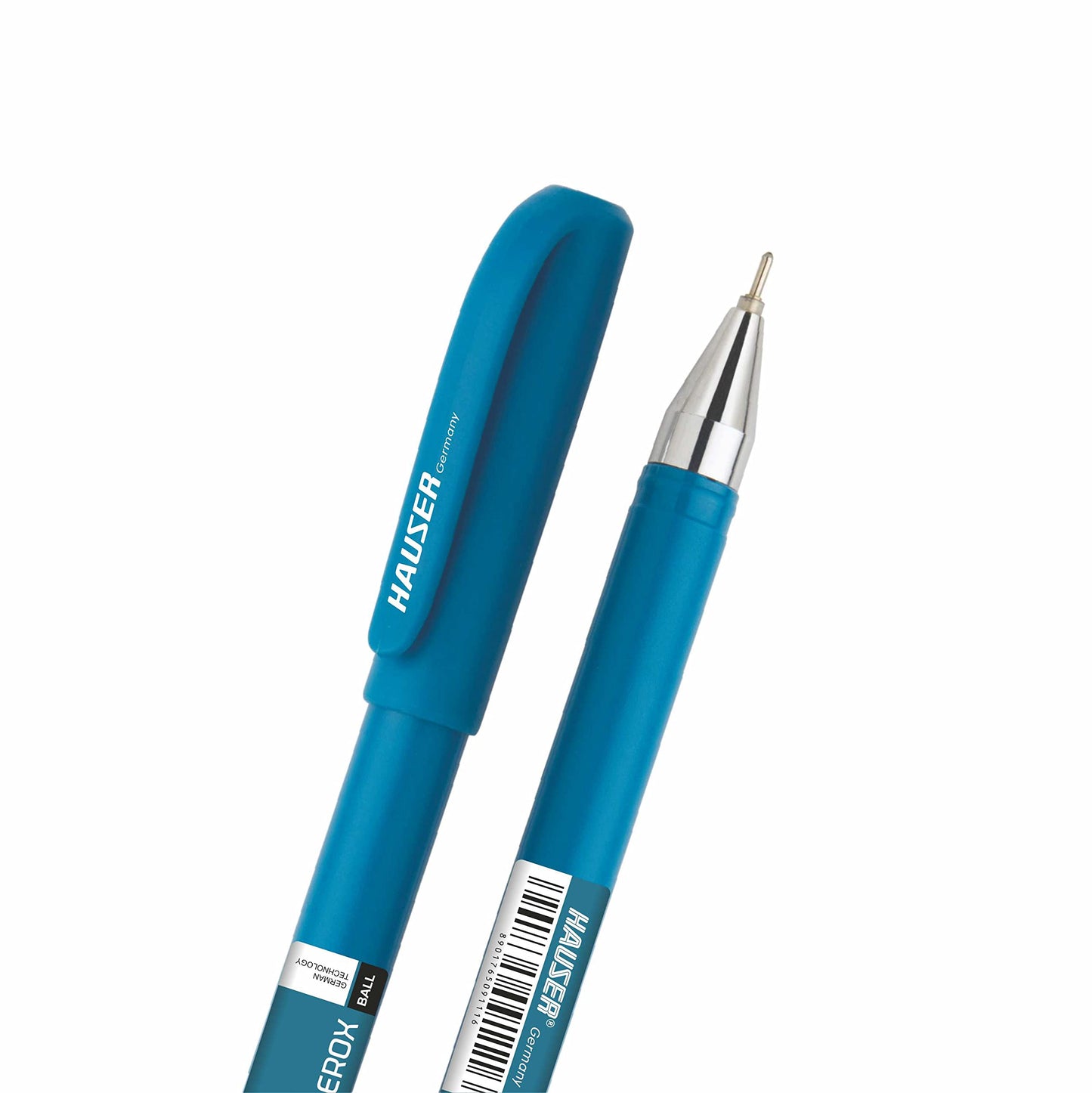 Hauser Aerox 0.6mm Ball Pen Wallet | Shiny Finish & Lightweight Body | Low-Viscosity Ink For Smudge