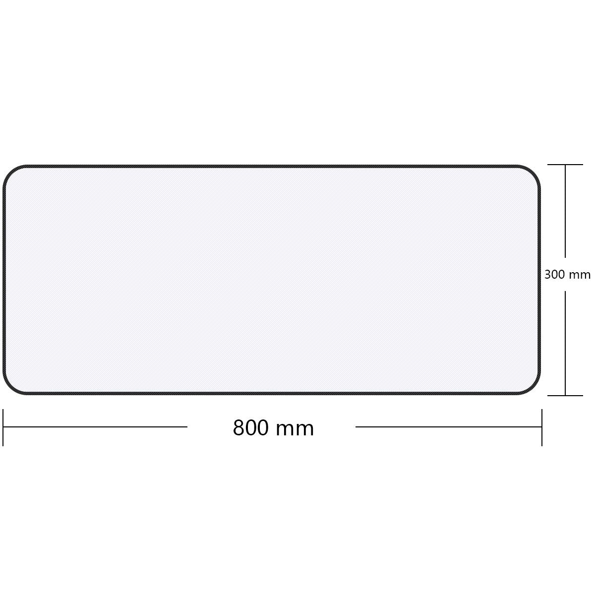 Qisan Large Gaming Mouse Pad Extended Size Mousepad for Computer Desktop PC Laptop