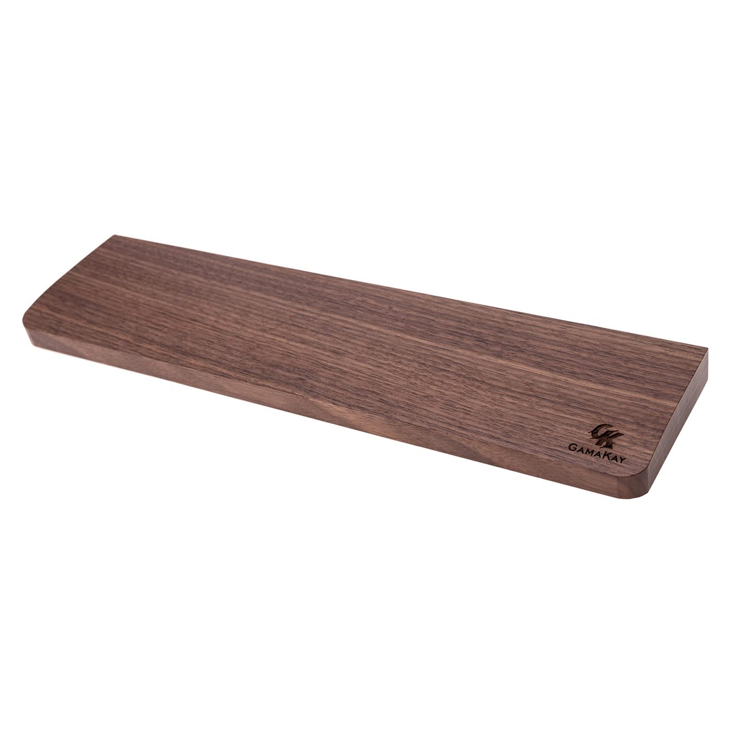 GamaKay Wooden Wrist Rest Pad, 14.17'' Compact Walnut Wood Hand Wrist Rest
