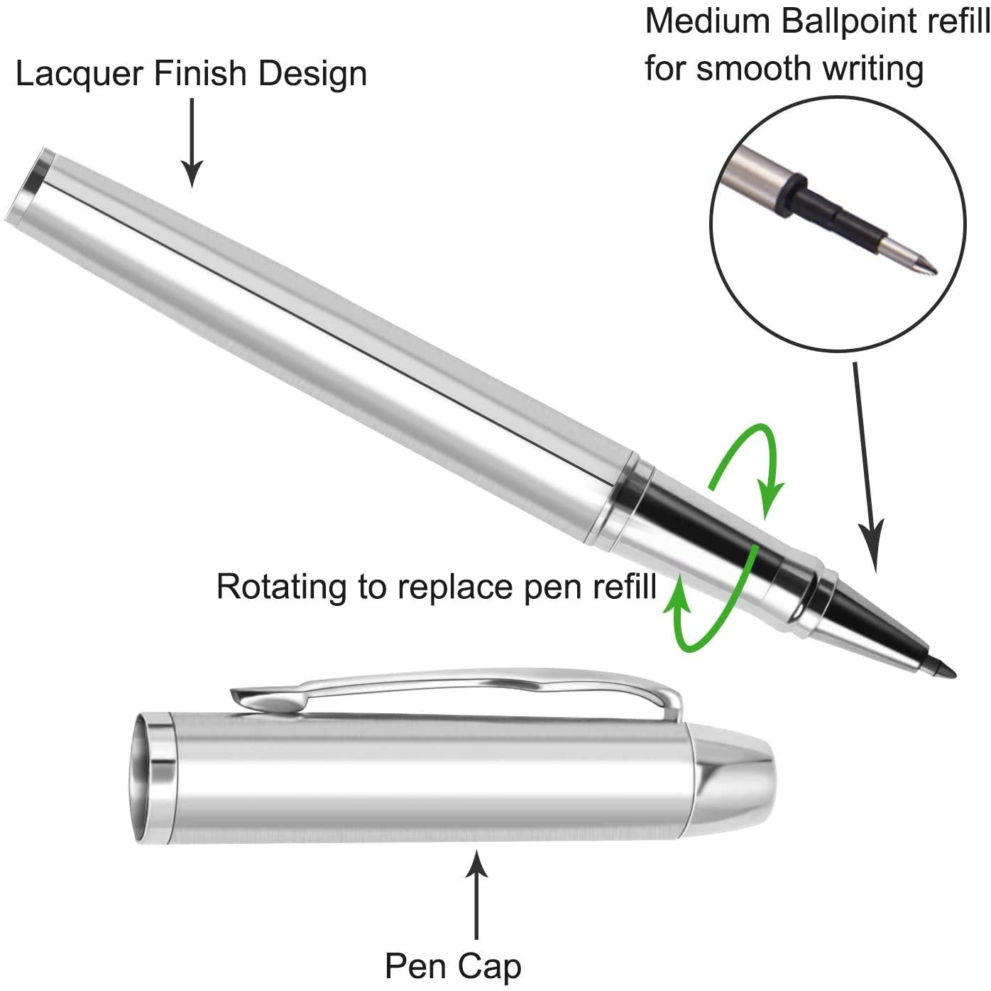 Aolun Personalized Pens,Custom Engraved Ballpoint Pen,Perfect for Birthday,Business,Party with