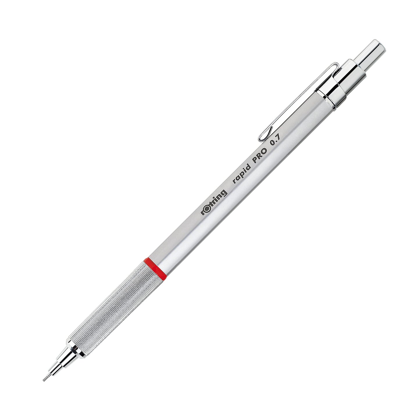 rOtring Rapid Pro Mechanical Pencil, 0.7 mm, Silver