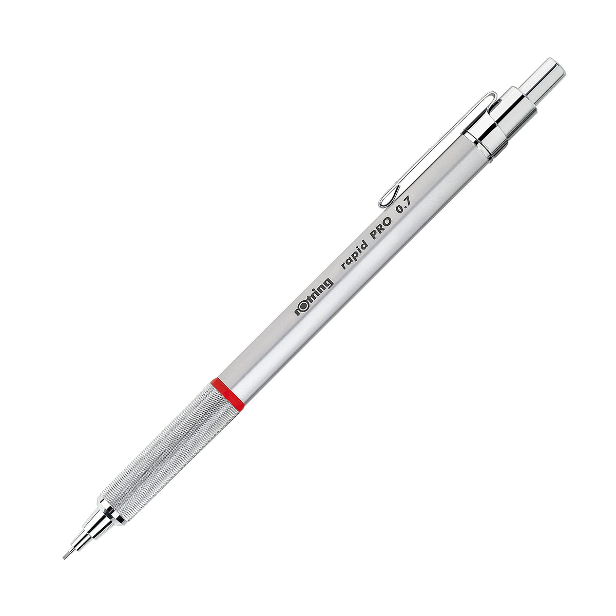 rOtring Rapid Pro Mechanical Pencil, 0.7 mm, Silver