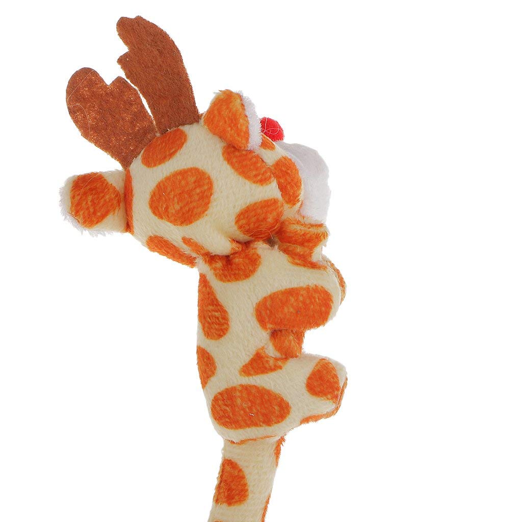 12 Plush Animal Pens - Fluffy Cartoon Pens Gifts