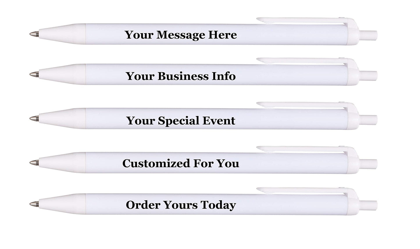 RevMark Personalized Ballpoint Pen, Custom Printed Name, Business or Event Information, Timeless
