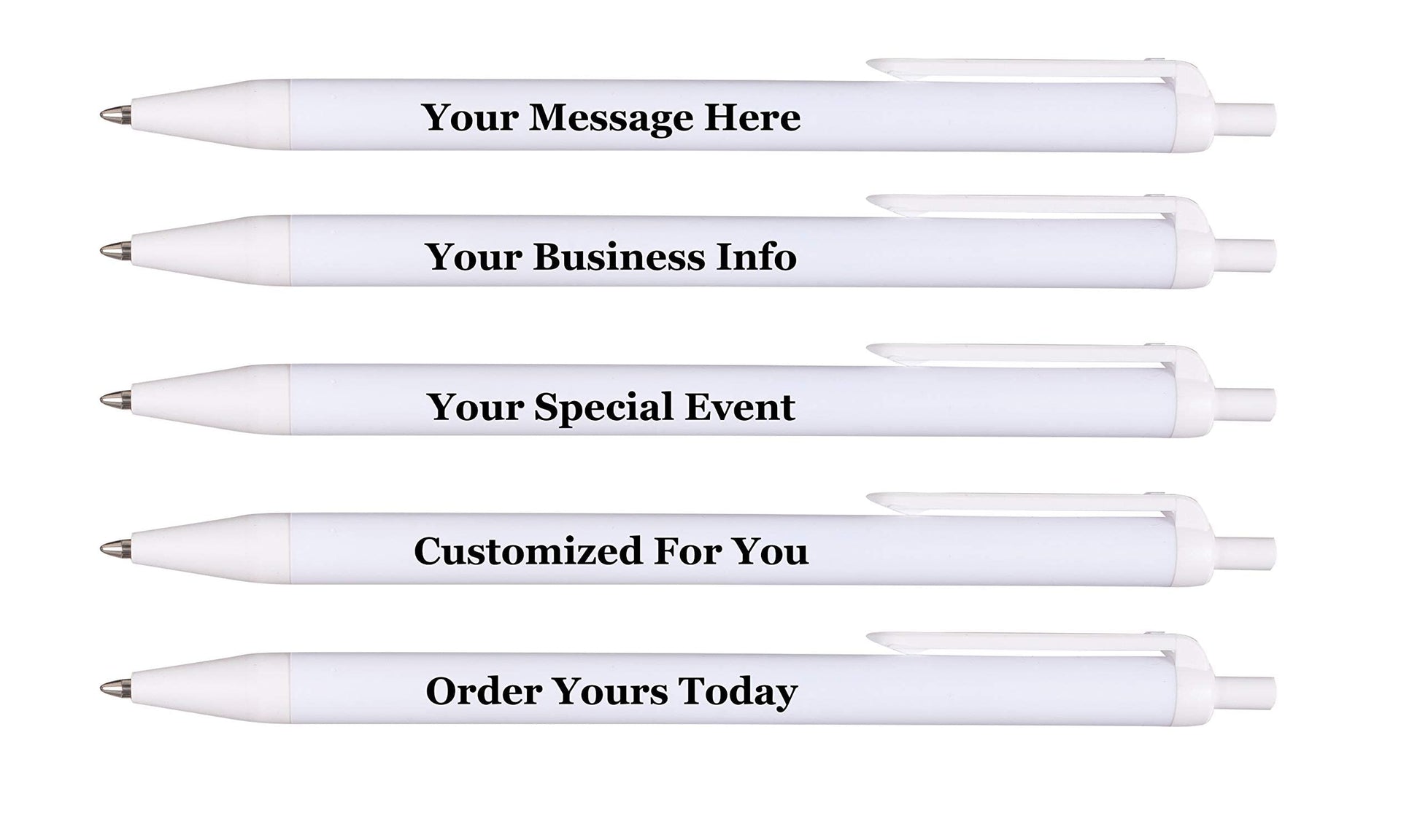 RevMark Personalized Ballpoint Pen, Custom Printed Name, Business or Event Information, Timeless