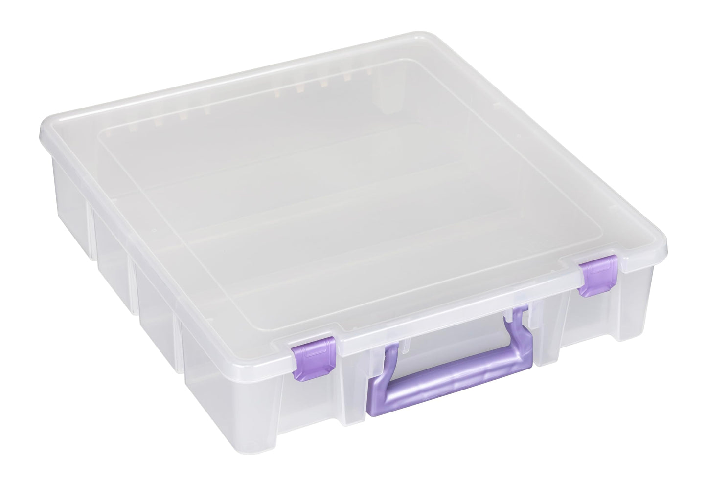 ArtBin Essentials 12 x 12 One-Compartment Craft Box, Clear