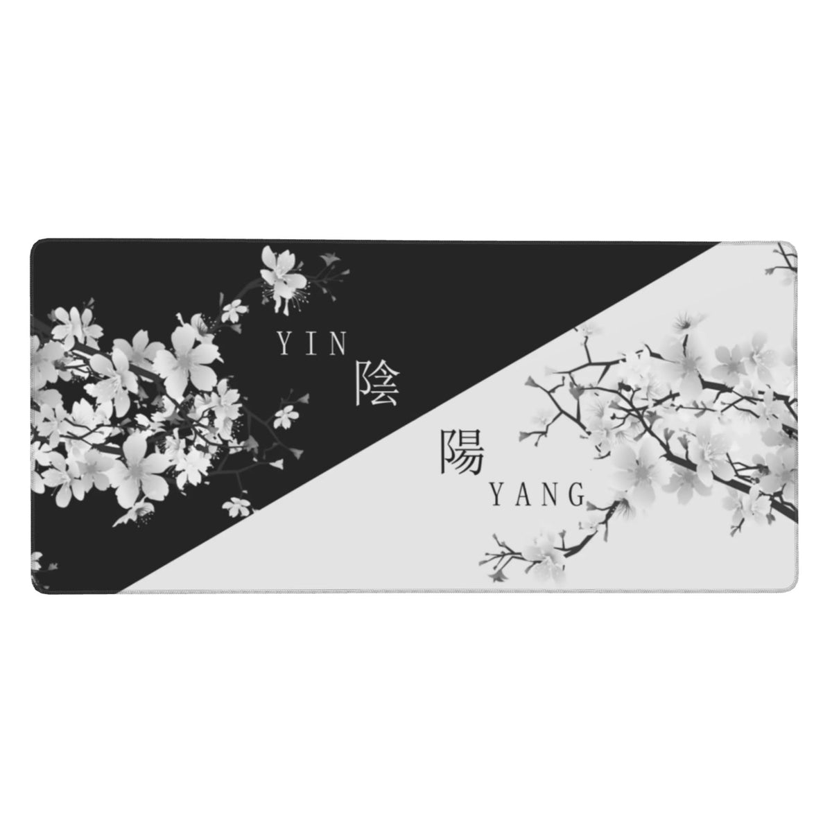 BEYIMEN Japanese Large Gaming Mouse Pad, Cherry Blossom Pattern