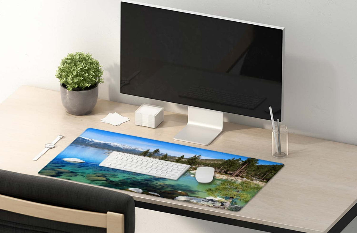SSOIU Extended Mouse Pad, XXL Gaming Mouse Pads, Large Big Mousepad Laptop Computer Keyboard Mat