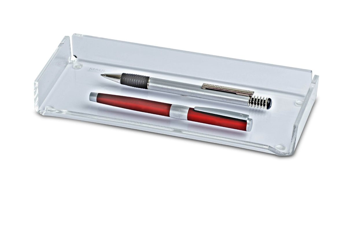 MAUL Acrylic Pen Tray, transparent