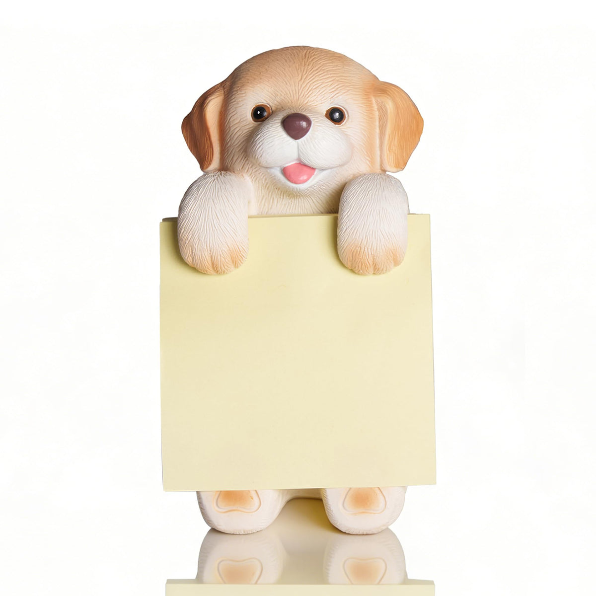HORTIX Dog Pop-Up Sticky Note Dispenser for 3x3 in Notes, Labrador