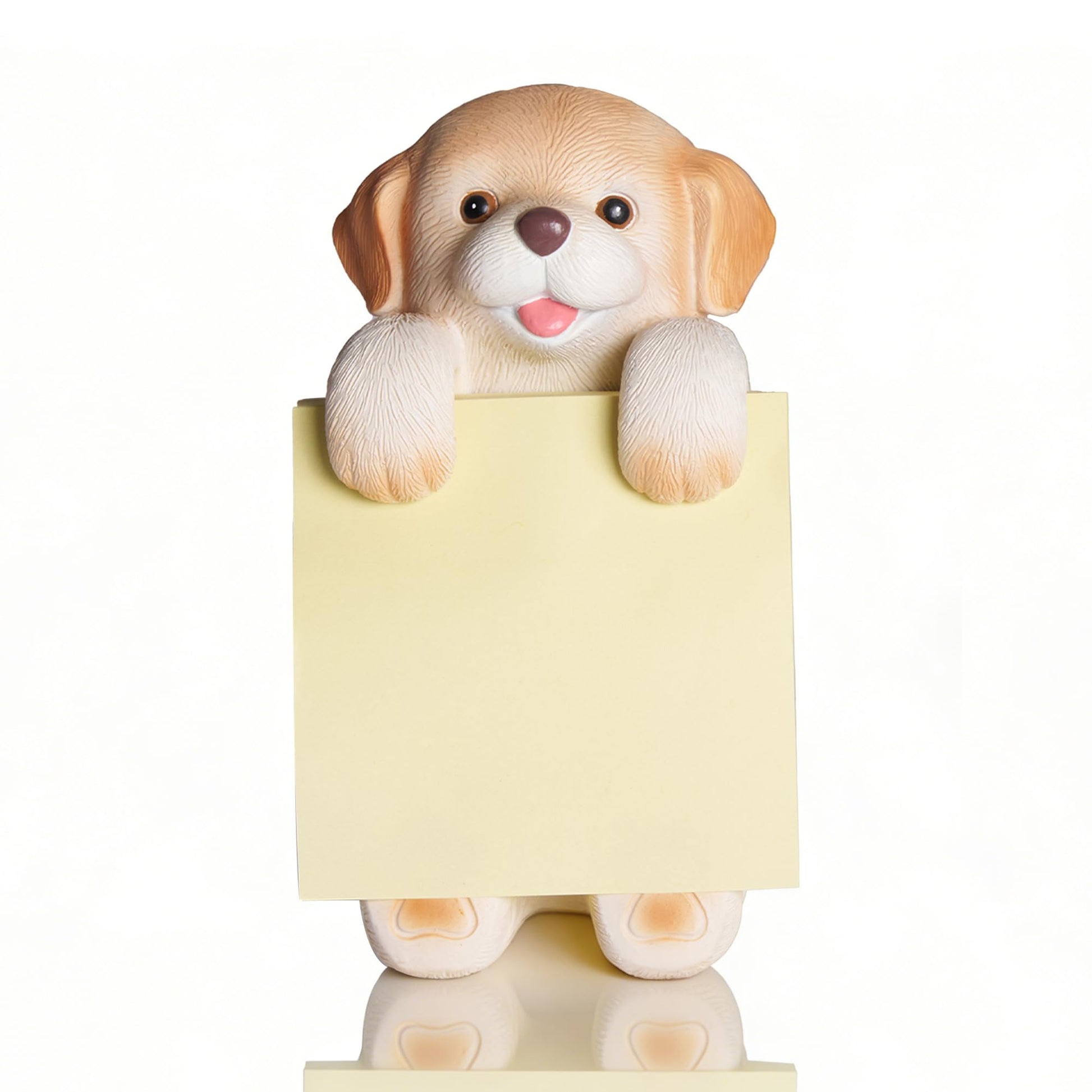 HORTIX Dog Pop-Up Sticky Note Dispenser for 3x3 in Notes, Labrador