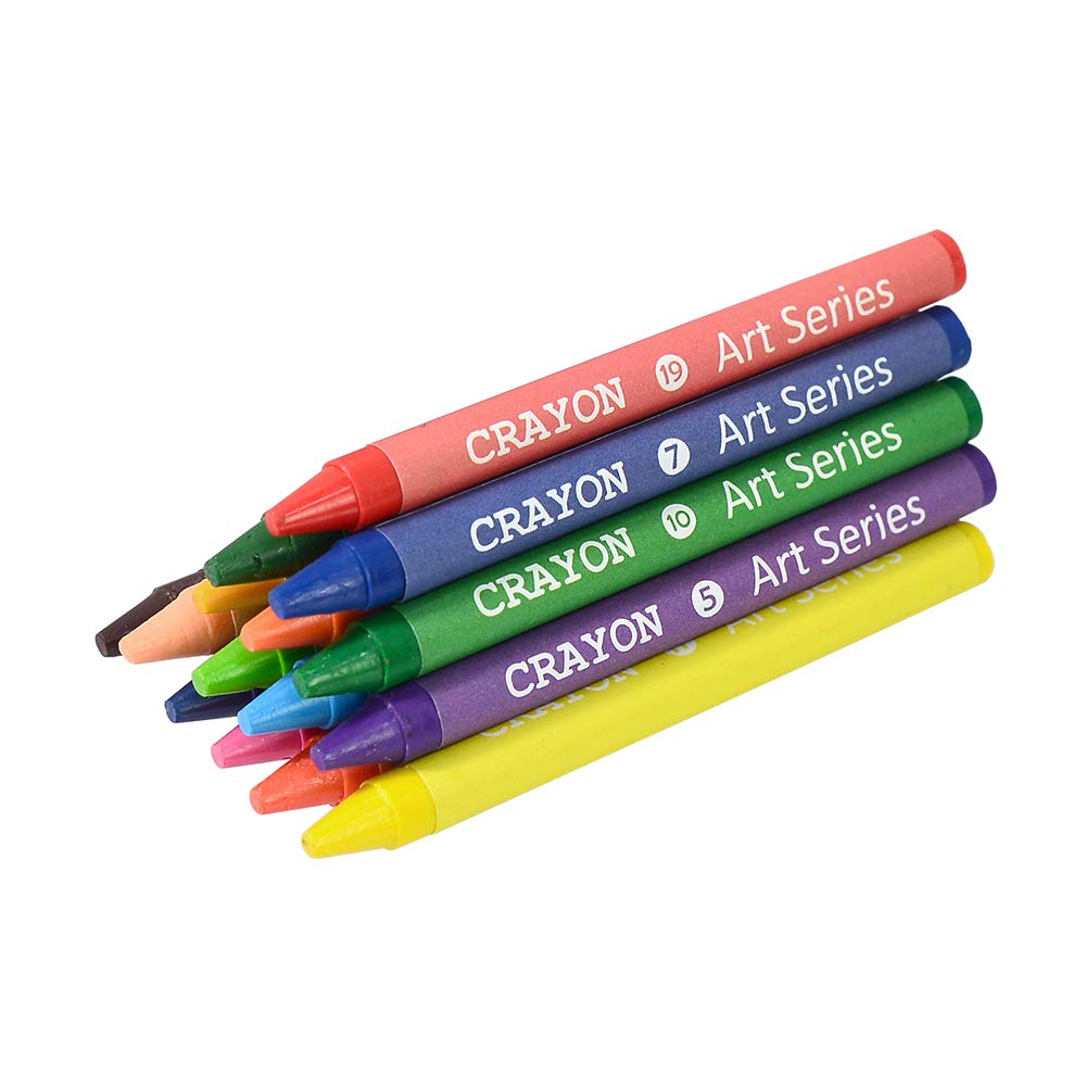 Darnassus 130-Piece Art Set, Deluxe Professional Color Set, with Compact Portable Wooden Case, Art