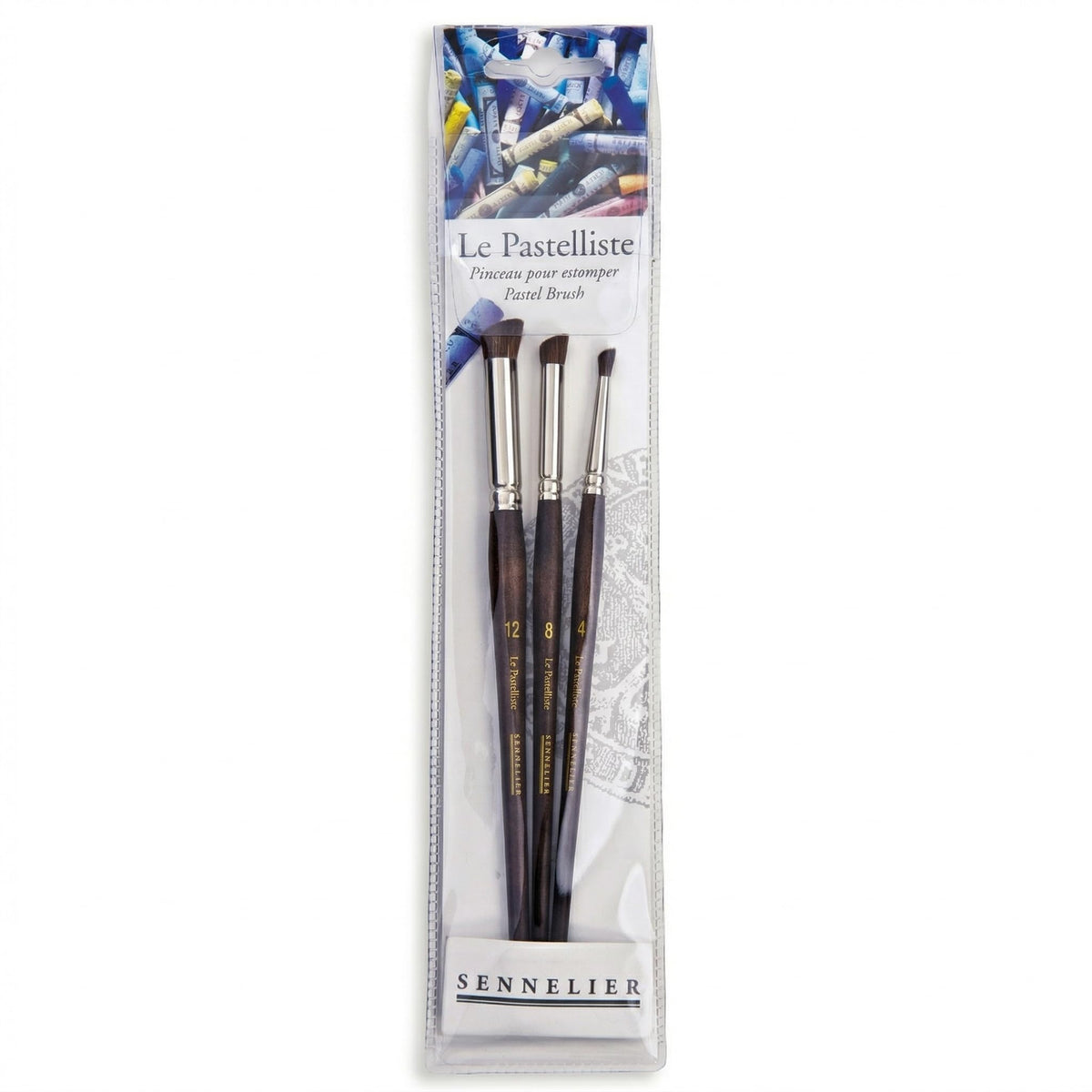 Sennelier Le Pastelliste Pastel Brush Set 3Pc