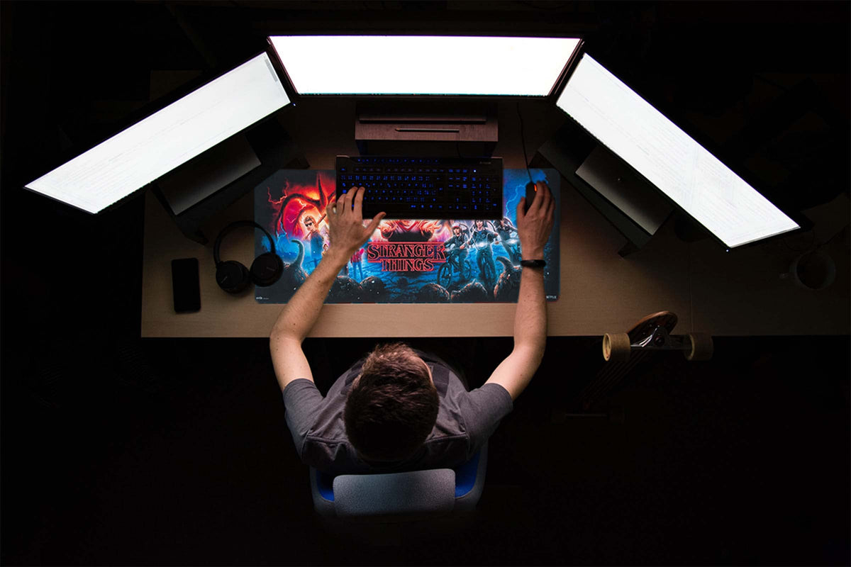 Grupo Erik Stranger Things Mouse Pad Gaming, Stranger Things Merch