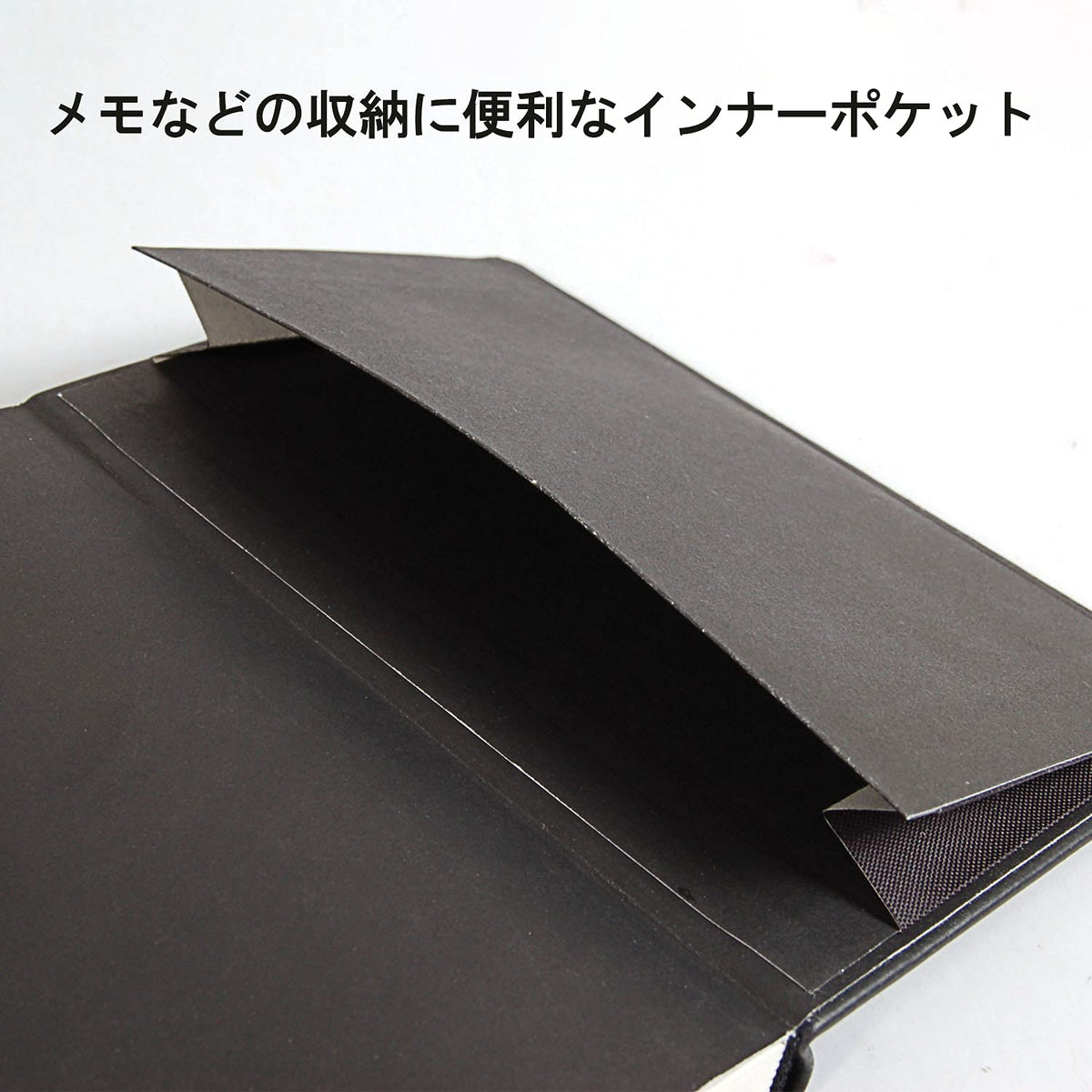 RHODIA 118069C - Rigid Black Webnotebook - A6 - Lined - 192 pages - Clairefontaine Ivory Paper 90
