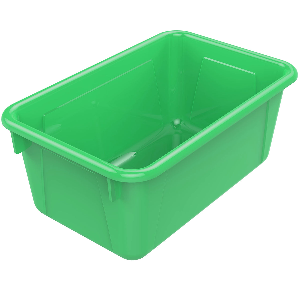 Storex Small Cubby Bins – Plastic Storage Containers for Classroom, 12.2 x 7.8 x 5.1 inches, Class