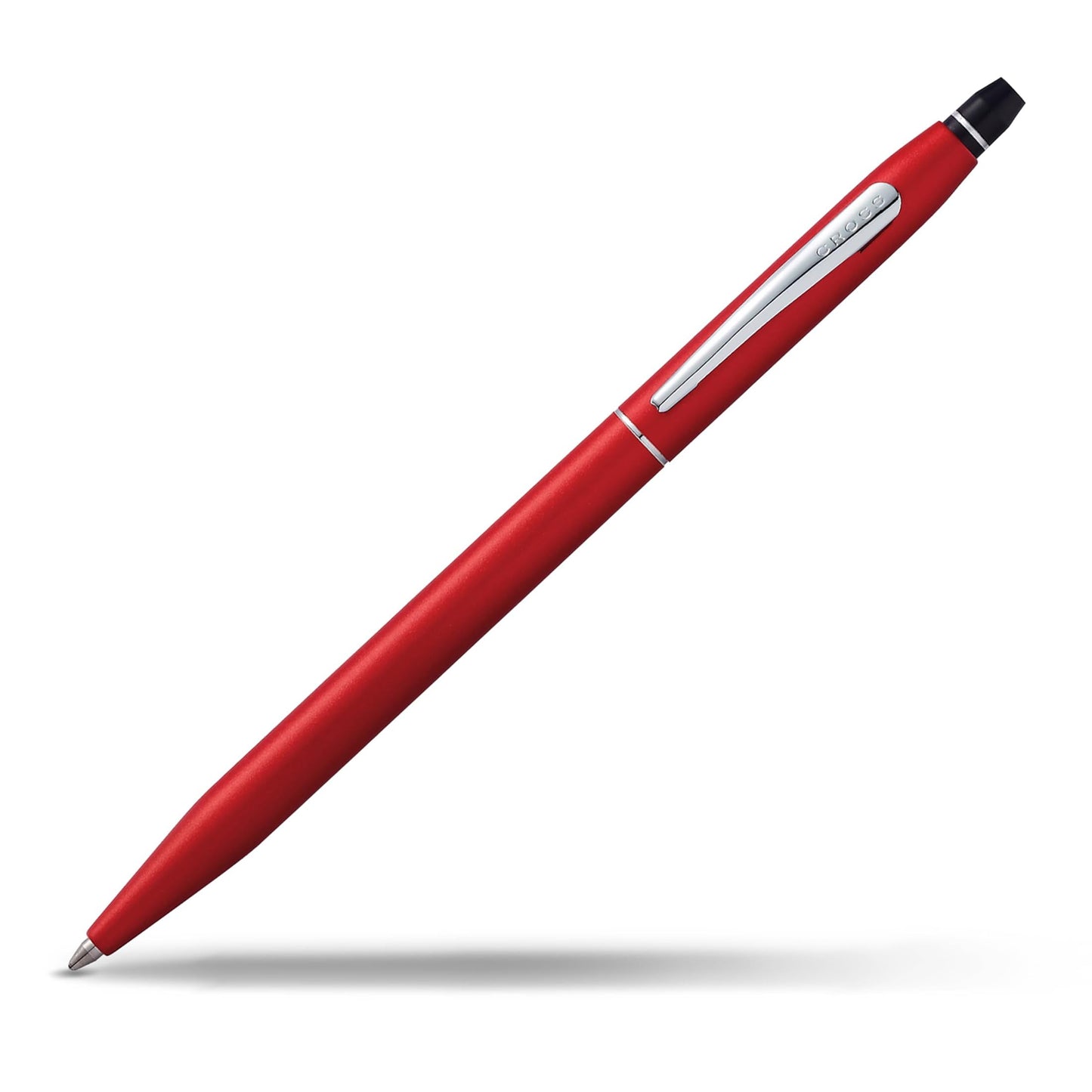 Cross Click Crimson Ballpoint Pen, Medium Point, Black Ink