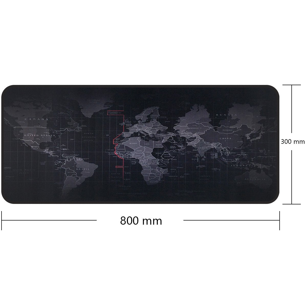 Qisan Large Gaming Mouse Pad Extended Size Mousepad for Computer Desktop PC Laptop