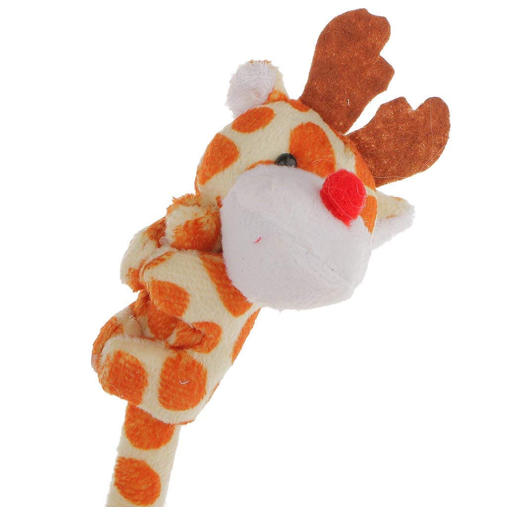 12 Plush Animal Pens - Fluffy Cartoon Pens Gifts