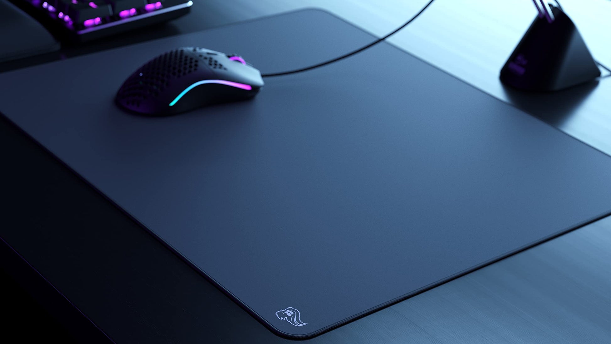 Glorious Elements Mousepad - XL Mouse Pad - Glass Infused Flexible Cloth Computer Desk Pad for