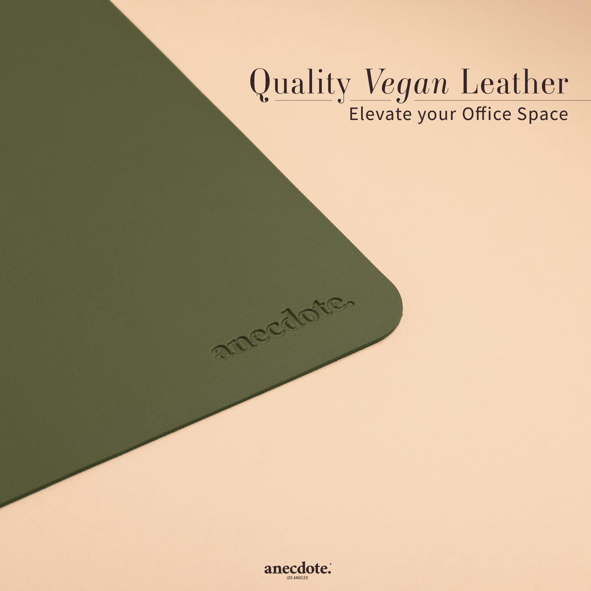 Anecdote Office Desk Pad Mat, Large Keyboard & Mouse Pad, Home Desk Blotter