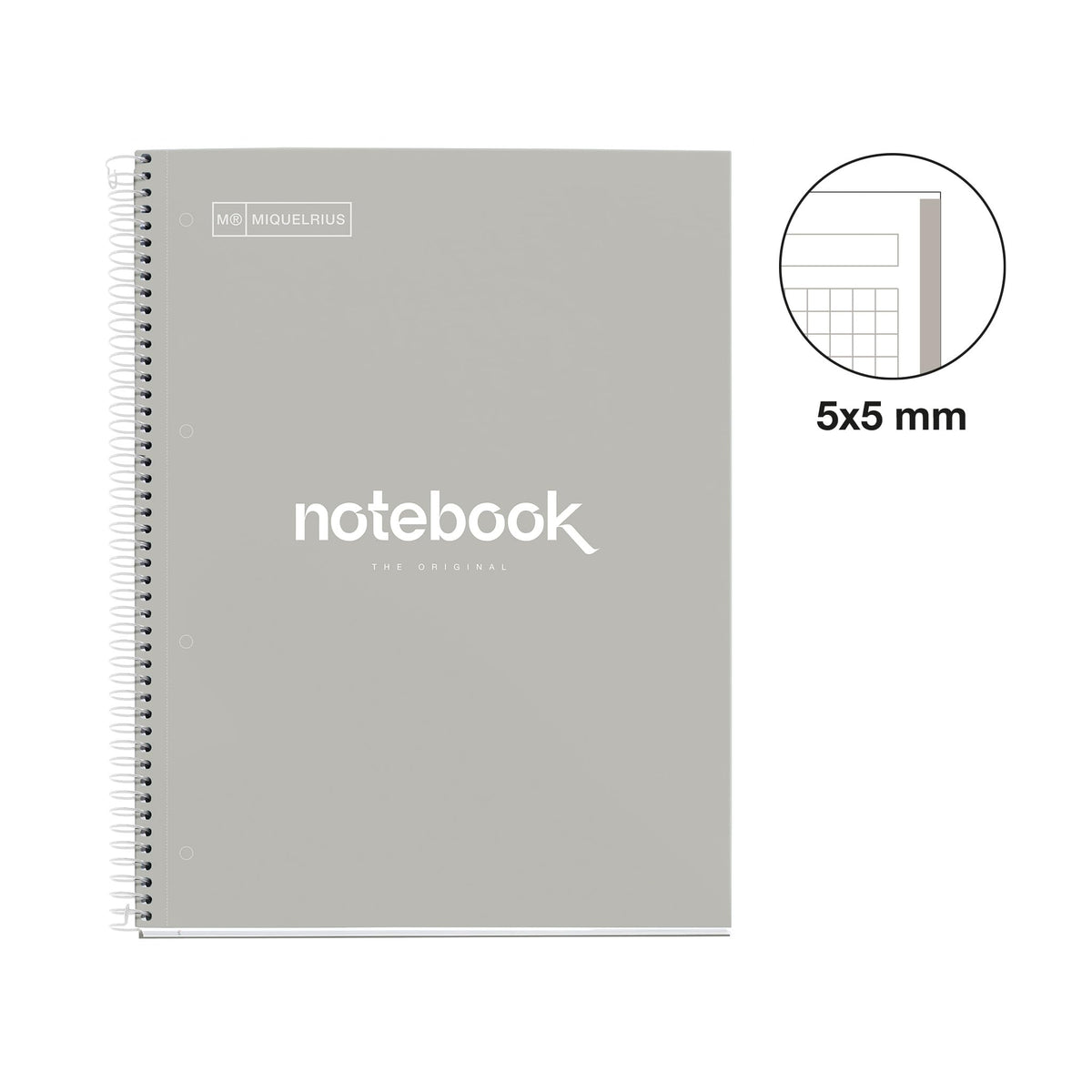 Miquelrius Notebook 1 Emotions Lined Cover DIN A4 Microperforated 80 Sheets 90 g/m2 Square 5 mm