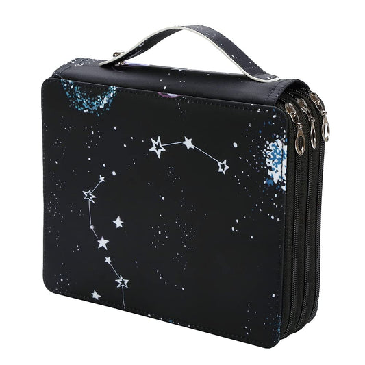 Lbxgap 120 Slots Colored Pencil Case Organizer, 3 Layer Bag