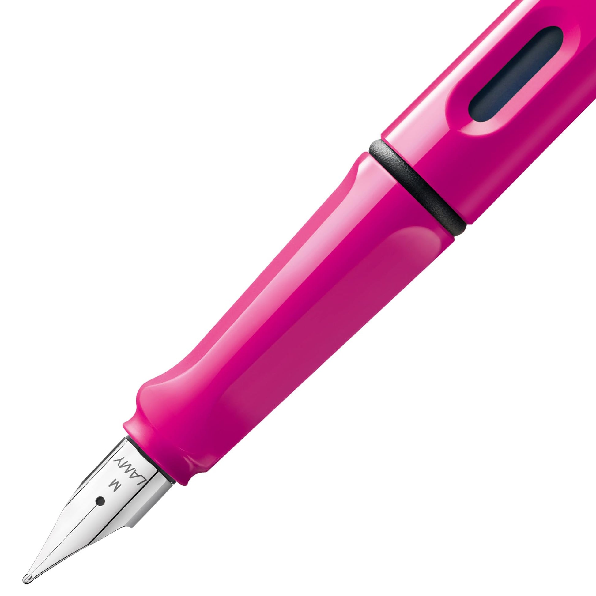LAMY Safari Fountain Pen Pink Medium Nib (L13PKM)